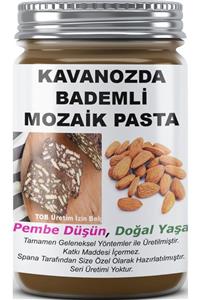 SPANA Ev Yapımı Katkısız Kavanozda Bademli Mozaik Pasta 330gr