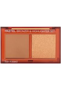 Pastel Profashion Bronzer & Highlighter Set Sun Kissed No:02 Tan Bronze & Soft Glow