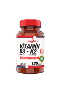 NCS Nevfix Vitamin D3-k2 120 Tablet