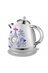 QueenKlasör Queen Retro Paris Qrk-10w Kettle