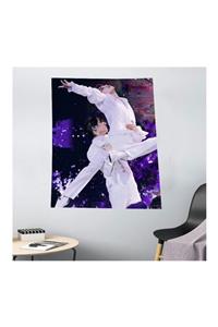 Köstebek 70 X 100 Cm K-pop Bts Dance Duvar Halısı