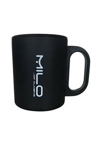 Milo Velka - Paslanmaz 18/8 Paslanmaz Çelik Mug-bardak Siyah L1406