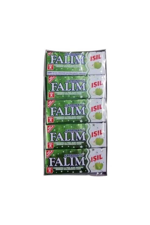 Falım Işıl Şekersiz Sakız Elma Aromalı 5 Li 8 gr X 20 Adet
