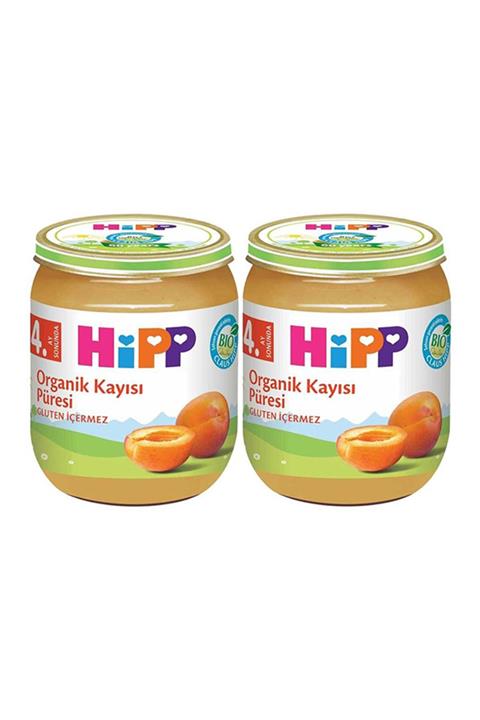 Hipp Organik Kayısı Püresi 125 gr x 2 Adet