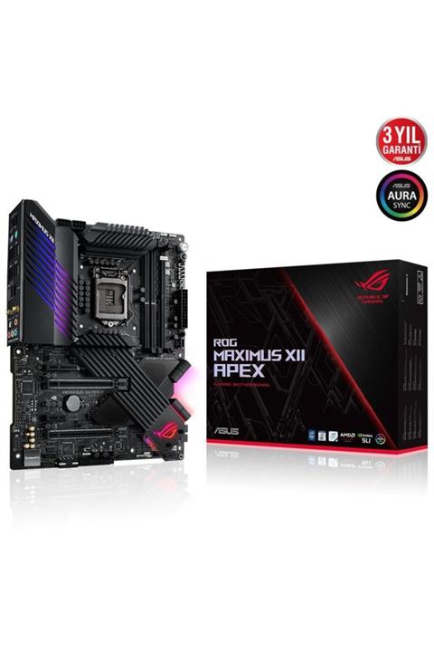 ASUS Rog Maxımus Xıı Apex Lga1200 Soket Intel Z490 Anakart