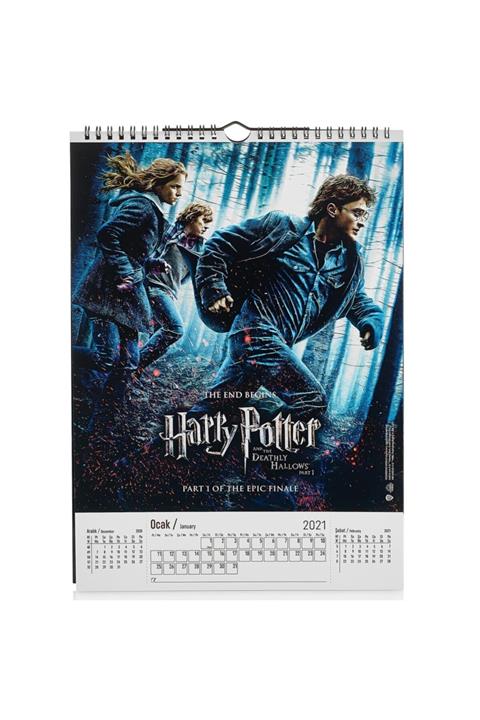GiFi Duvar Takvimi 2021-2022 Harry Potter Temalı Lisanslı Orijinal
