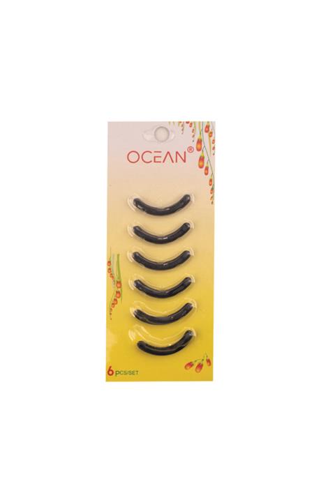 Ocean 6'lı Kirpik Kıvırma Makinesi Yedek Silikonu Siyah