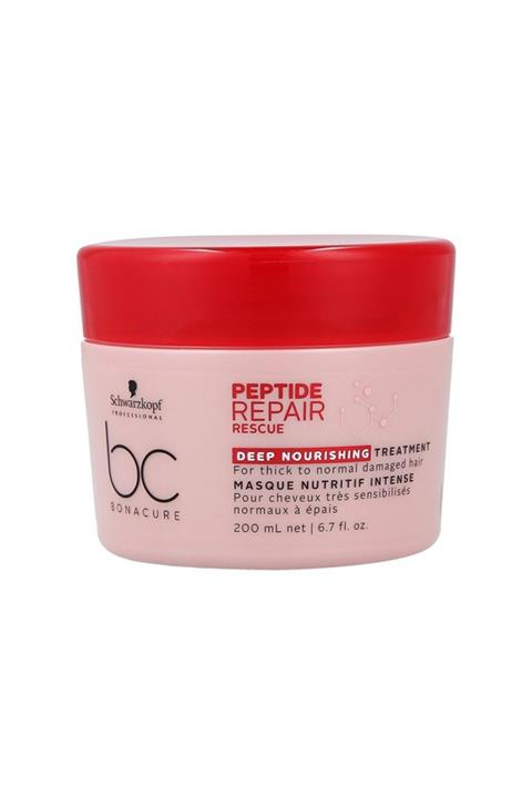 SCHWARZKOPF HAIR MASCARA Schwarzkopf Saç Maskesi Reptıde Repaır Rescue 200 Ml