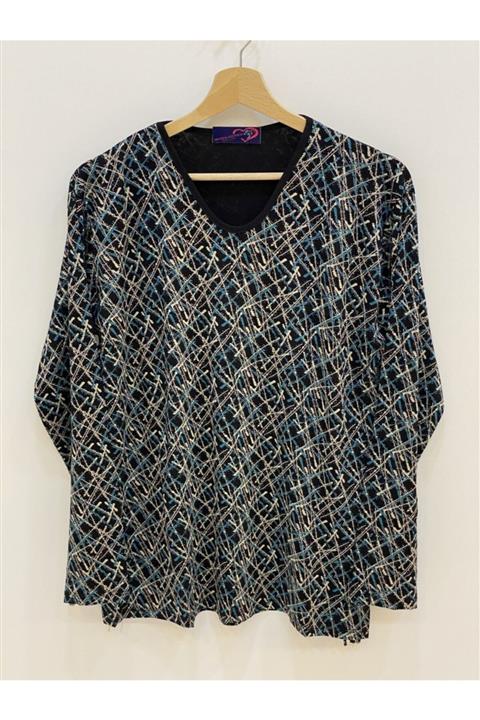 modagüven Anne Penyesi Desenli Uzun Kol