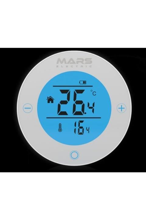 Mars Dokunmatik Kablosuz Oda Termostatı