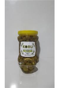 Koru Zeytincilik Gemlik Tipi Yeşil Kırma Zeytin 1000 gr