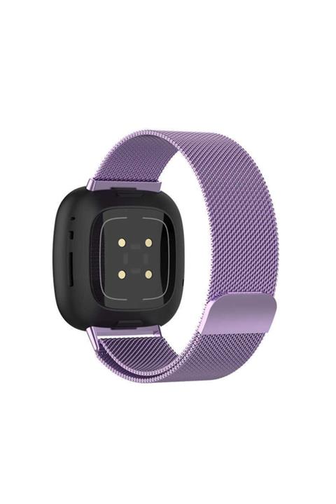Samsung Fibaks Galaxy Watch 46 mm 22 mm Krd-12 Akıllı Saat Kordonu Metal Örgü Hasır Kordon