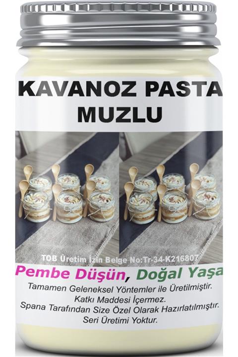 SPANA Kavanoz Pasta Muzlu Ev Yapımı Katkısız 330gr