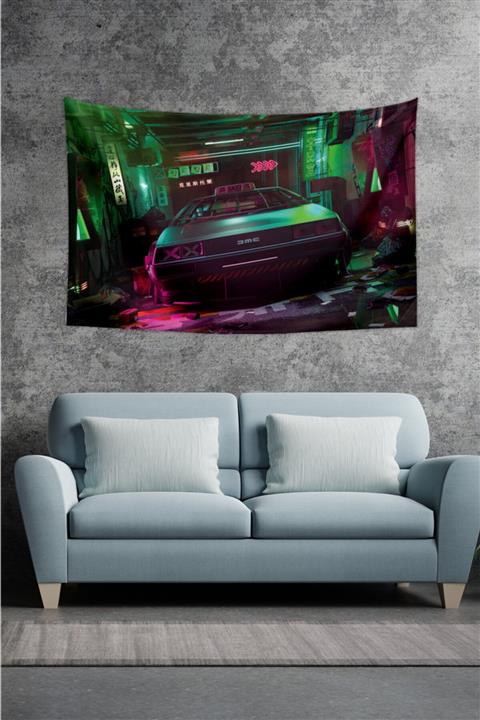 Vagonik Dmc Geleceğe Dönüş Duvar Örtüsü Halısı 70 X 100 Cm