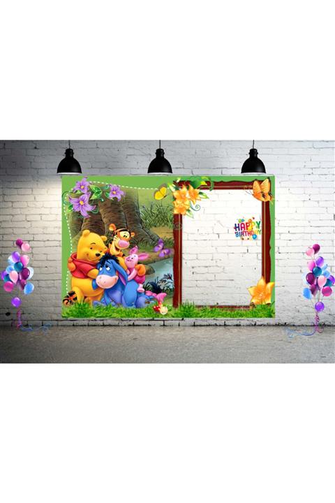 illussioneventonline Doğum Günü Etkinlik Ve Party Için Duvar Örtüsü Özel Baskısı