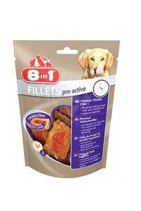8in1 Pro Active Glukozamin Ilaveli Tavuk Fileto Köpek Ödül Maması 80gr