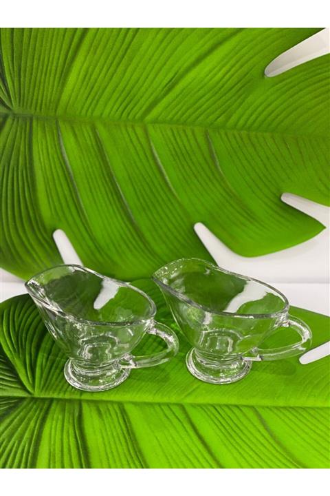 HibanaMorza Cam 2 Li Kulplu Sosluk (14×9cm) Düz