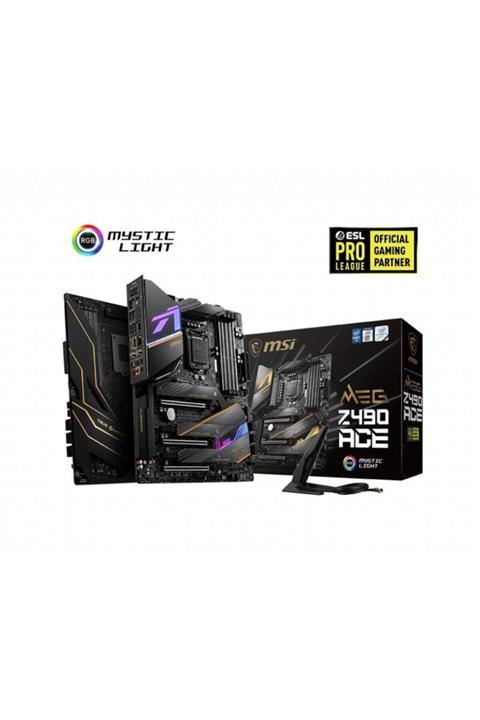 MSI Meg Z490 Ace Lga 1200 Soket Intel Z490 Anakart
