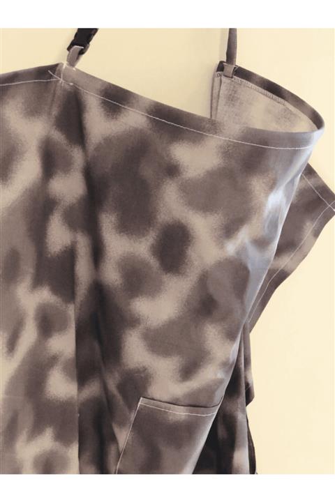 Limon Bebek Siyah Bebek Emzirme Önlüğü