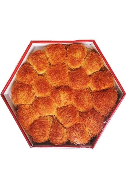 GAZİOĞLU ÜÇLER Gazioğluüçler Fincan Kadayıf 500 Gr Altıgen