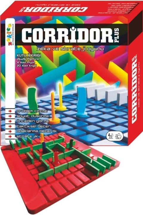 Esmay Koridor Blook Corridor Plus Zeka Ve Strateji Oyunu 2 - 4 Kişi