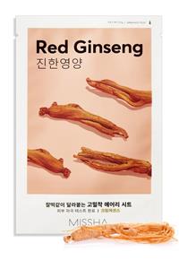 Missha Kırmızı Ginsengli Canlandırıcı Yaprak Maske (1ad) Airy Fit Sheet Mask Red Ginseng