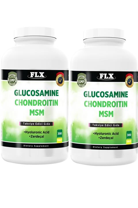 FLX 600 Tablet Glucosamine Chondroitin Msm Hyaluronic Acid