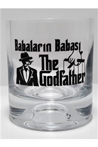 Güler Kristal İmalat Babaların Babası Godfather Yazılı Bardak