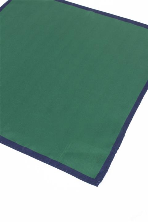 Tudors Erkek Yeşil Saten Cep Mendili