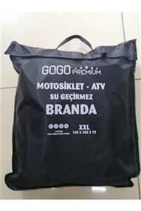 motoçarşım Çantalı Tüm Scooter Ve Atv Chopper Modeller Için Siyah Renk Branda Su Geçirmez Çantalı