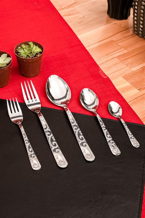 Milea 60 Parça 12 Kişilik Kaşık Çatal Seti Sarmaşık