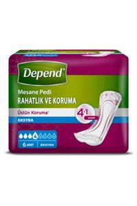 Depend Kadın Mesane Pedi Ekstra 6'lı