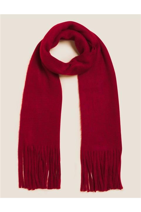 Marks & Spencer Örme Püsküllü Atkı