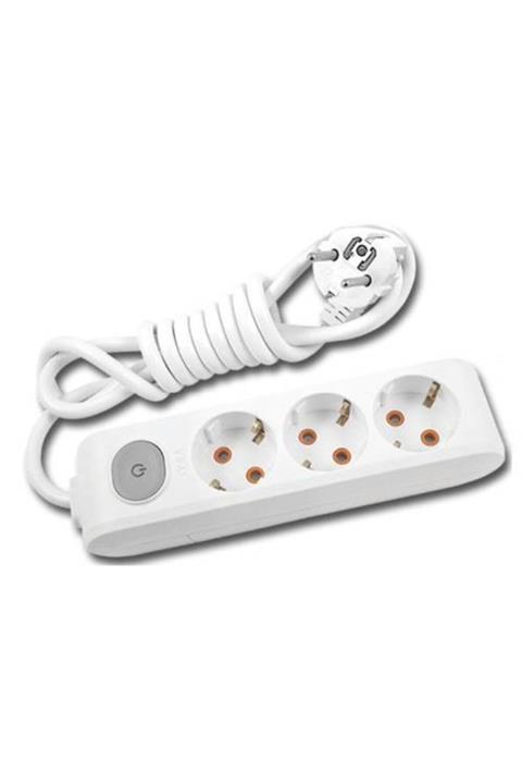 Viko Uzatma Viko 3'lü 3 Metre Anahtarlı Uzatma