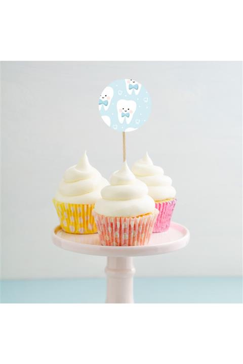 Bebek İşleri 5’li Papyonlu Diş – Kürdan Süsü