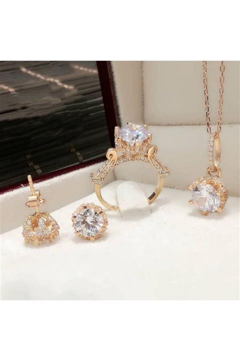Siset Gümüş 925 Ayar İbrik Model Gümüş Üçlü Set