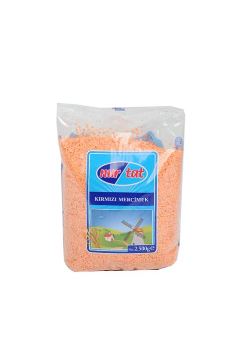 Nurtat Kırmızı Mercimek 2,5 kg