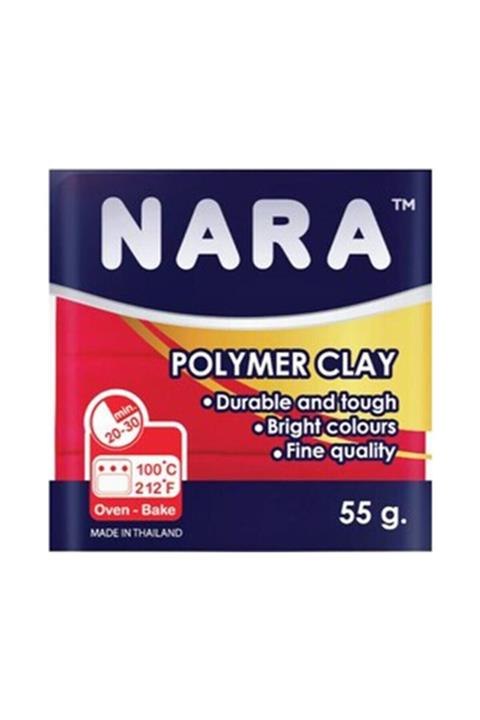 NARA Polimer Kil 55 Gram Pm19 Crimson - Canlı Kırmızı