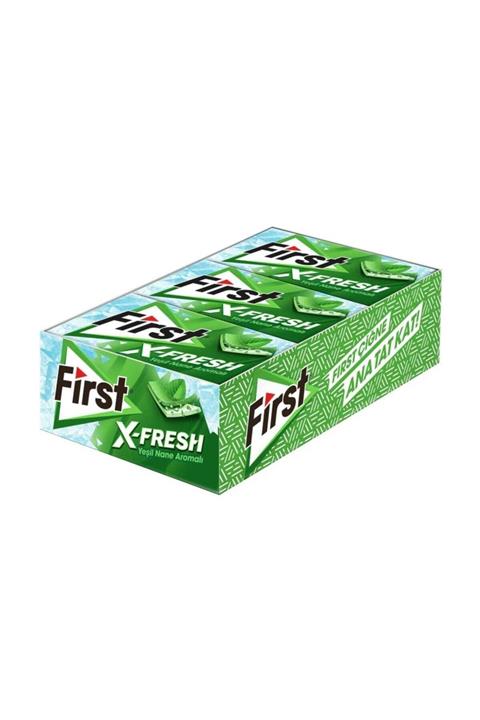 First X-fresh Yeşil Nane - 27 Gr X 12 Adet