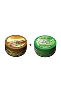 Black Red Argan Yağlı 400 Ml + Aloe Vera 400 ml Killi Yüz Maskesi