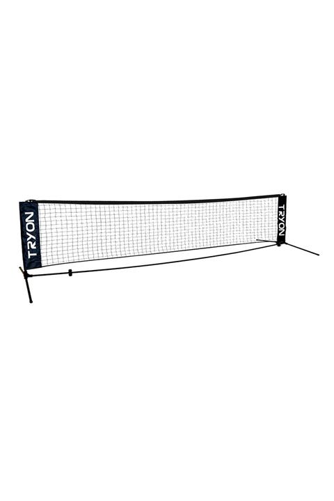 TRYON Siyah Portatif Tenis-ayak Tenisi Set Fts-61 6,1m