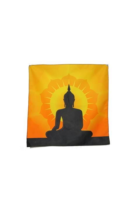 Lara Karma Buddha Desenli Dekoratif Duvar Örtüsü