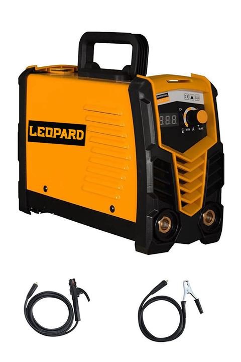 Leopard Inverter Dijital Göstergeli Kaynak Makinası 200i Amper 2,5 3 Çubugu Sorunsuz Eritir Sarı