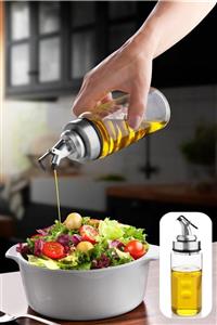 Kitchen Life Akıllı Vakum Kapaklı Lüx Inox-cam Yağlık Sirkelik - 230ml