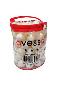 AVESSA Abs-white 100 Lü Masa Tenisi Topu Beyaz