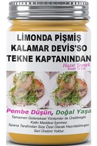 SPANA Ev Yapımı Katkısız Tekne Kaptanından Limonda Pişmiş Kalamar Devis'so 330gr