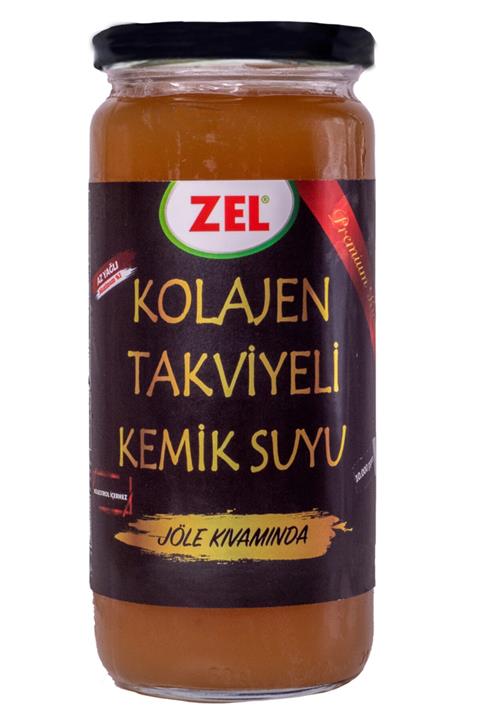 Zel Premium Ilikli Kemik Suyu 480 Ml- Kolajen Takviyeli Jöle Kıvamında - 6 Adet