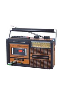 POLYGOLD Nostaljik Müzik Kutusu Radyo Şarjlı Bluetooth Usb Sd Mp3 Pg 4410