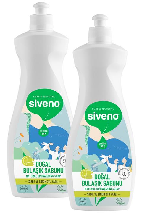 Siveno Doğal 2'li Bulaşık Sabunu 500 ml