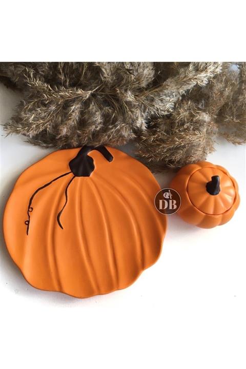 dbhobi Kabak Pasta / Sunum Tabağı Set